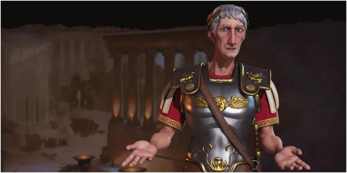 Civilização 6 Líder Romano