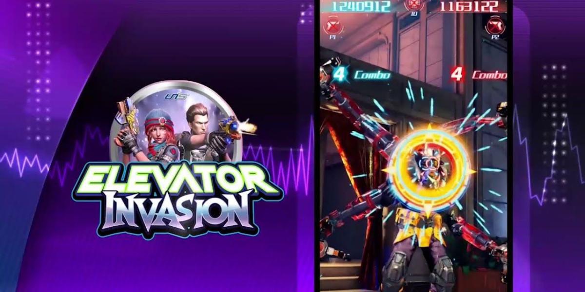 Elevator Invasion Arcade Game jogo de tiro