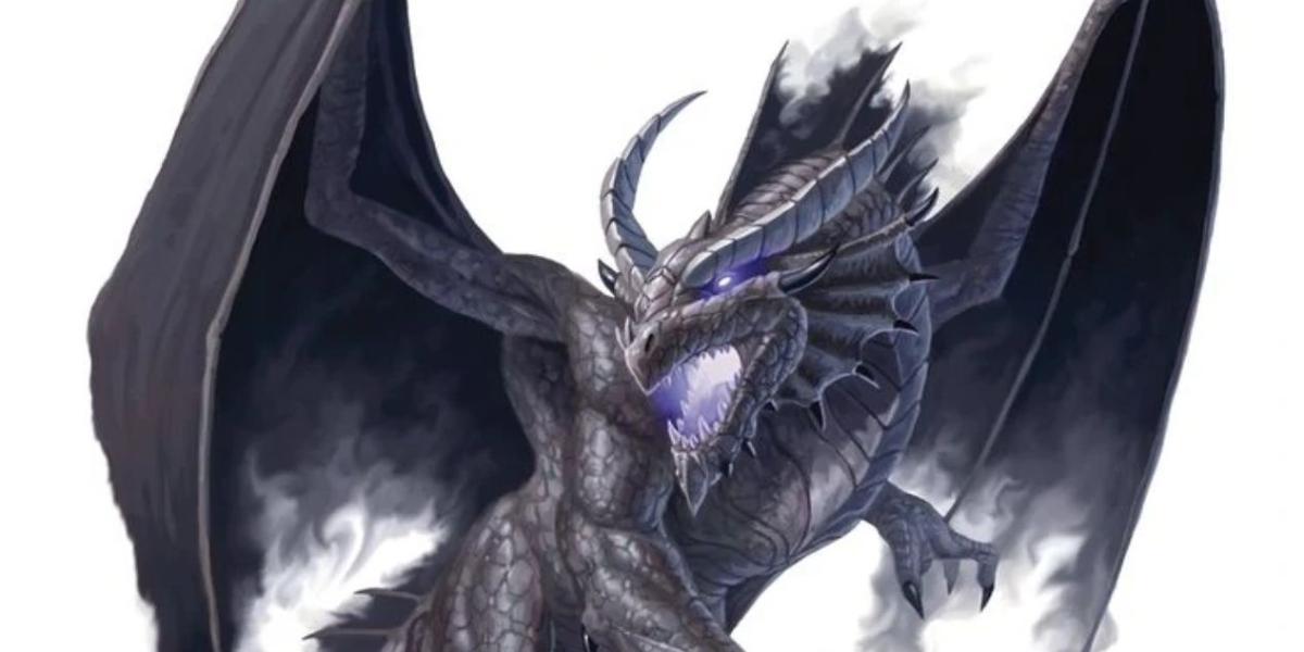 Shadow Dragon cortesia do D&D 5e Monster Manual