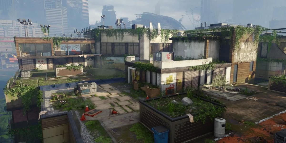Mapa de evacuação de Call of Duty Black Ops 3