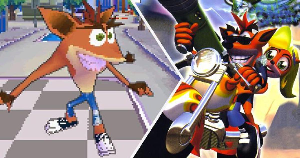 Os 5 melhores jogos Crash Bandicoot de acordo com o Metacritic (e 5 piores)