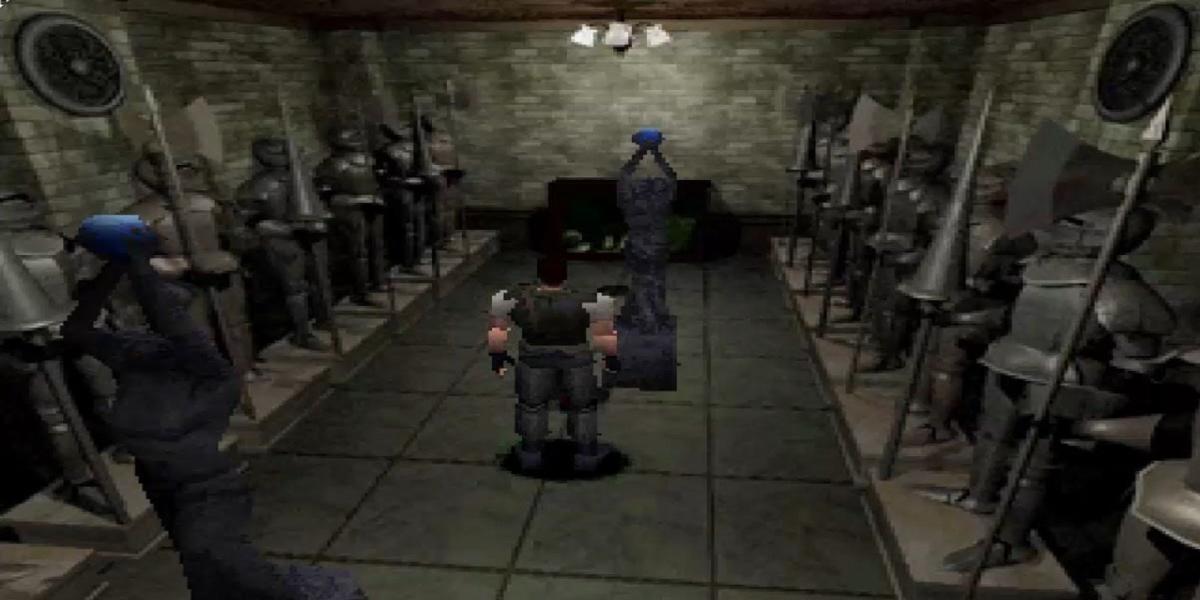 Captura de tela original de Resident Evil