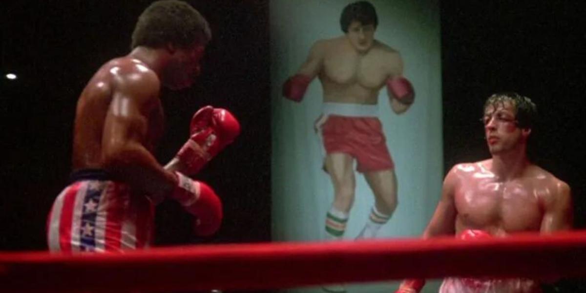 Rocky e Apollo Creed em Rocky