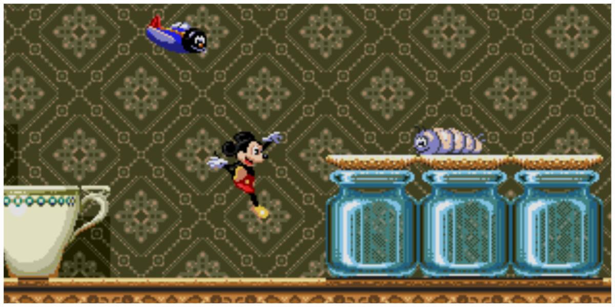 Castle of Illusion estrelado por Mickey Mouse Sega Genesis