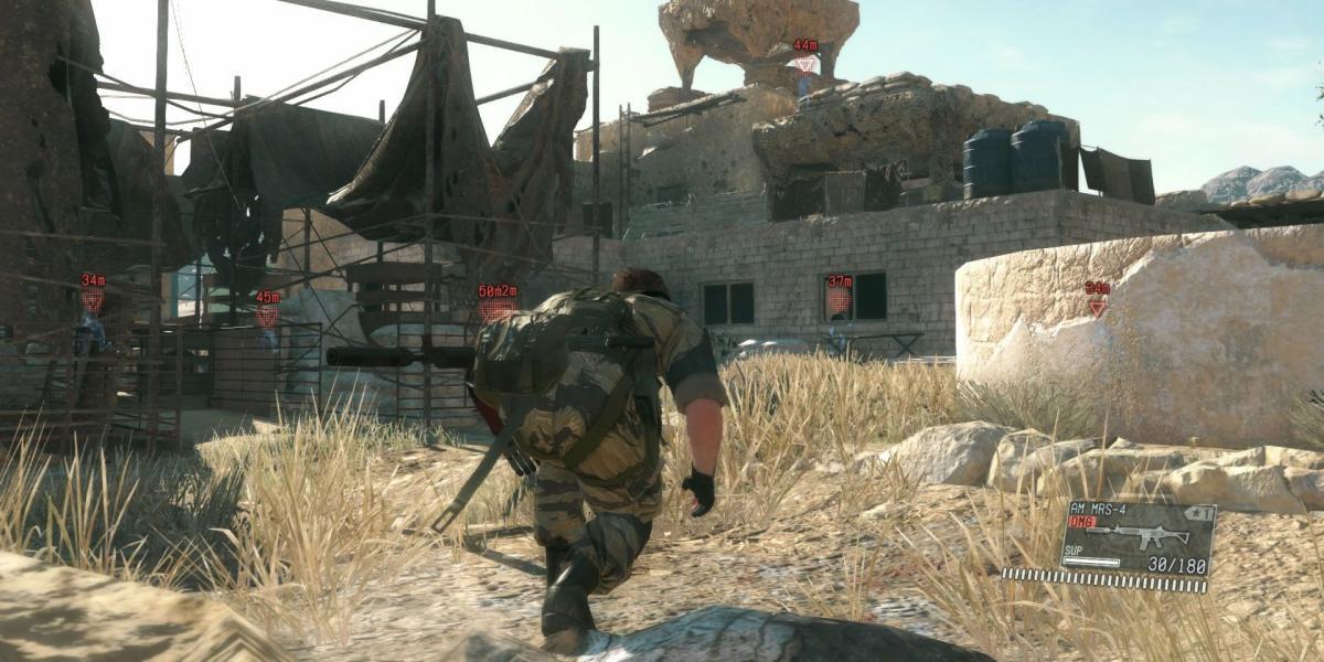 Metal Gear Solid V Sneaking