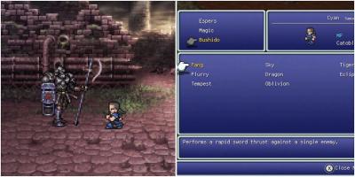 Os 8 melhores movimentos de Bushido de Cyan em Final Fantasy 6 Pixel Remaster