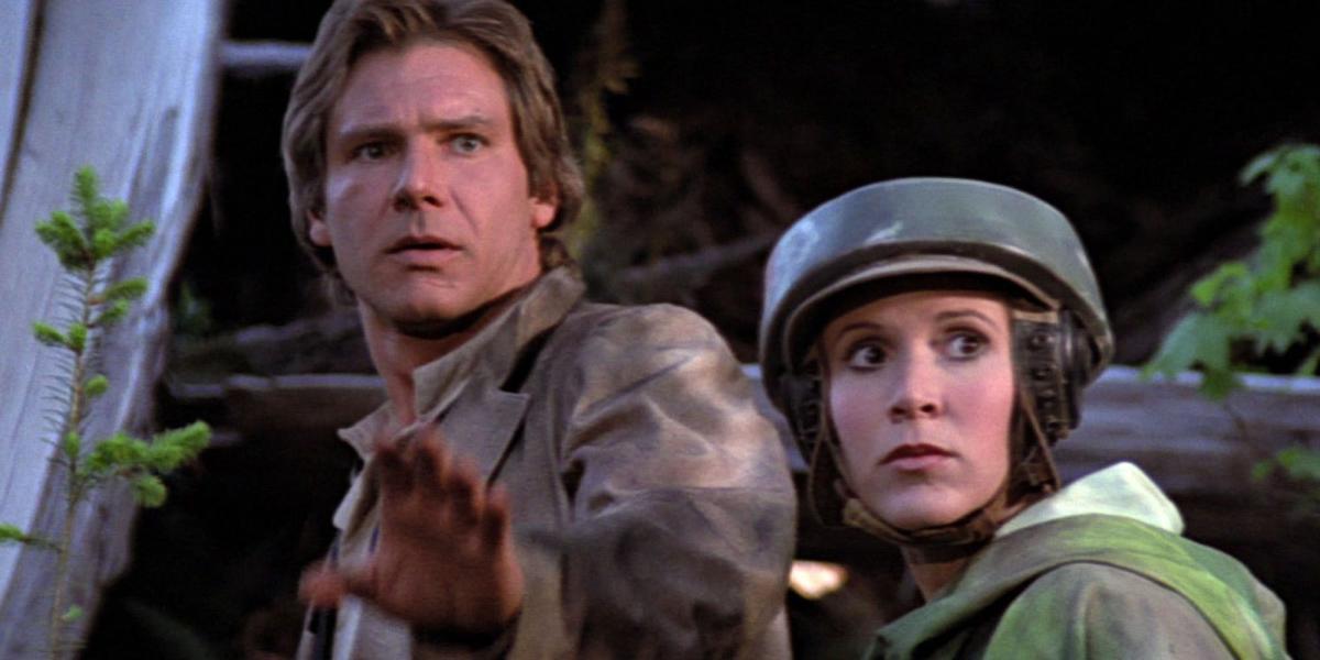 Han Solo e Leia Organa