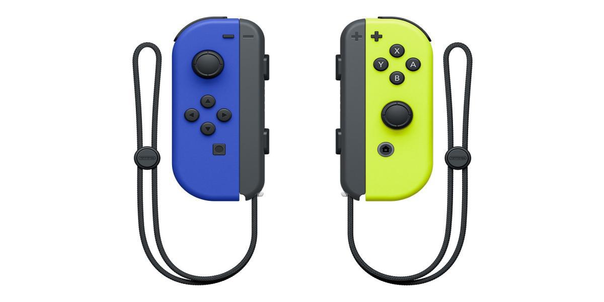 Controles confortáveis ​​Nintendo Switch