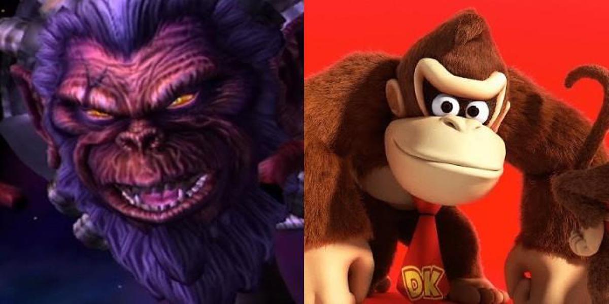 Os 9 melhores gorilas, chimpanzés e orangotangos em videogames