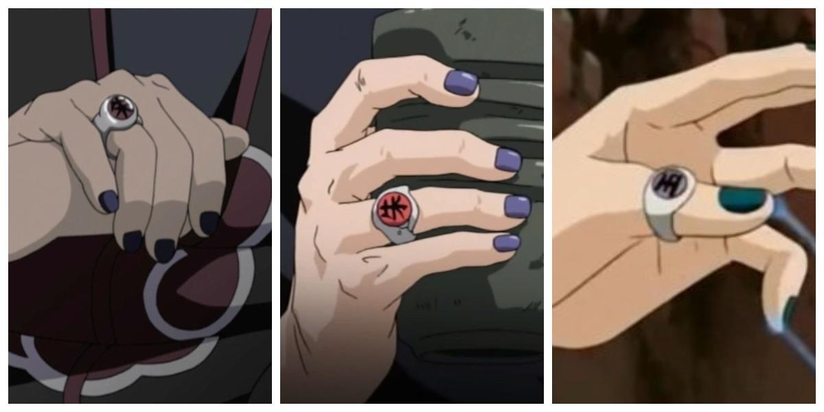 Os anéis da Akatsuki: o simbolismo místico por trás dos personagens de Naruto