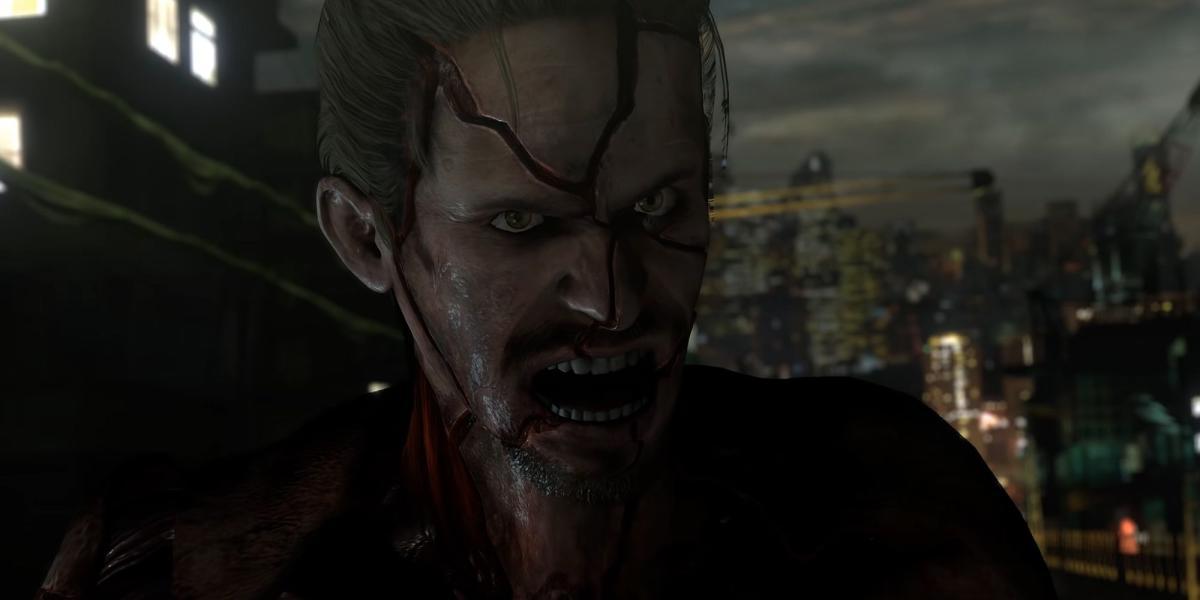 Resident Evil - Derek Simmons prestes a se transformar