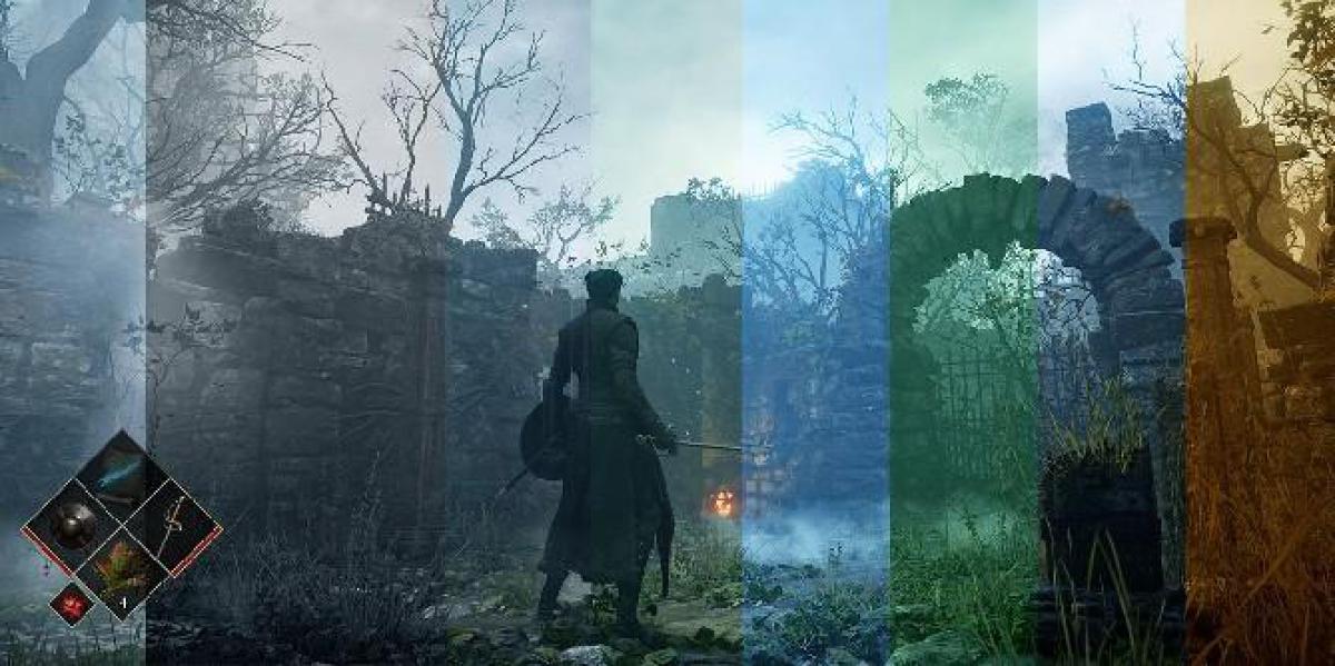Os filtros de cores de Demon s Souls alteram drasticamente o tom do jogo