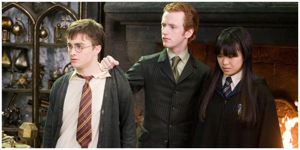 Harry Potter. Percy Weasley. Cho Chang.