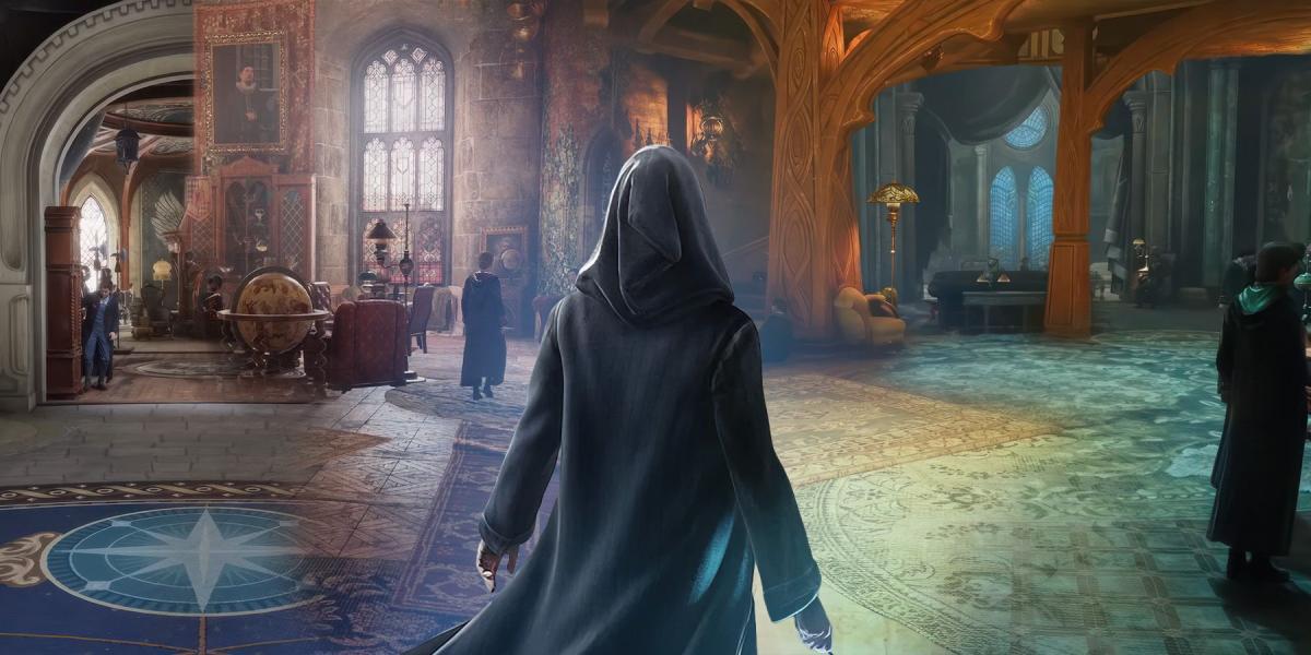 Os jogadores legados de Hogwarts podem entrar em todas as 4 salas comuns da casa