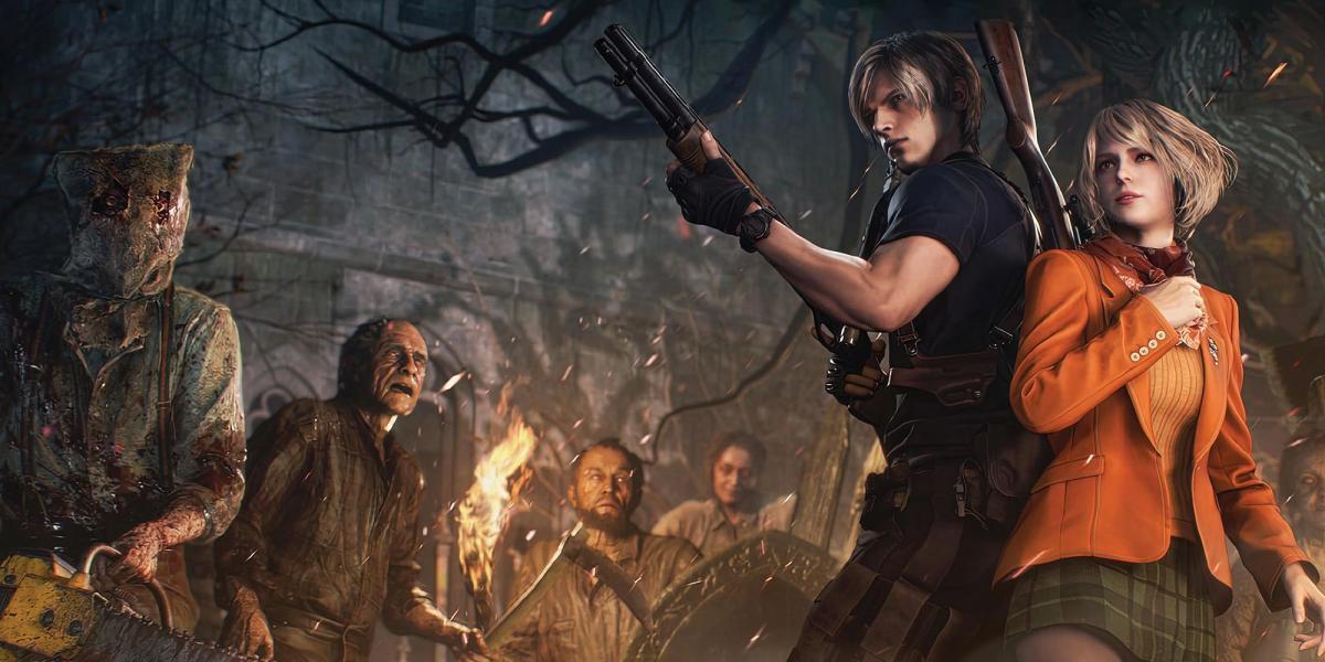 Arte principal de Resident Evil 4 Remake