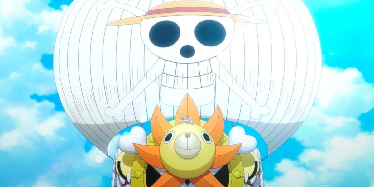One Piece anime navegando mil ensolarados