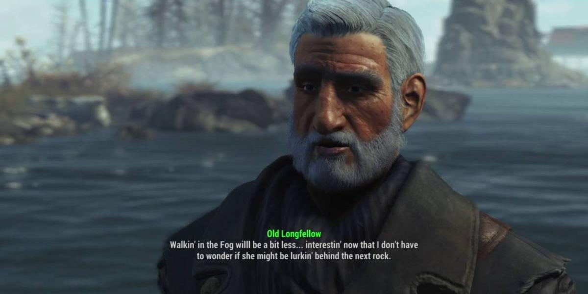 DLC de Fallout 4 Old Longfellow de Far Harbor
