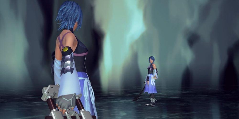 Kingdom Hearts 0.2 Uma passagem fragmentária Phantom Aqua Fight
