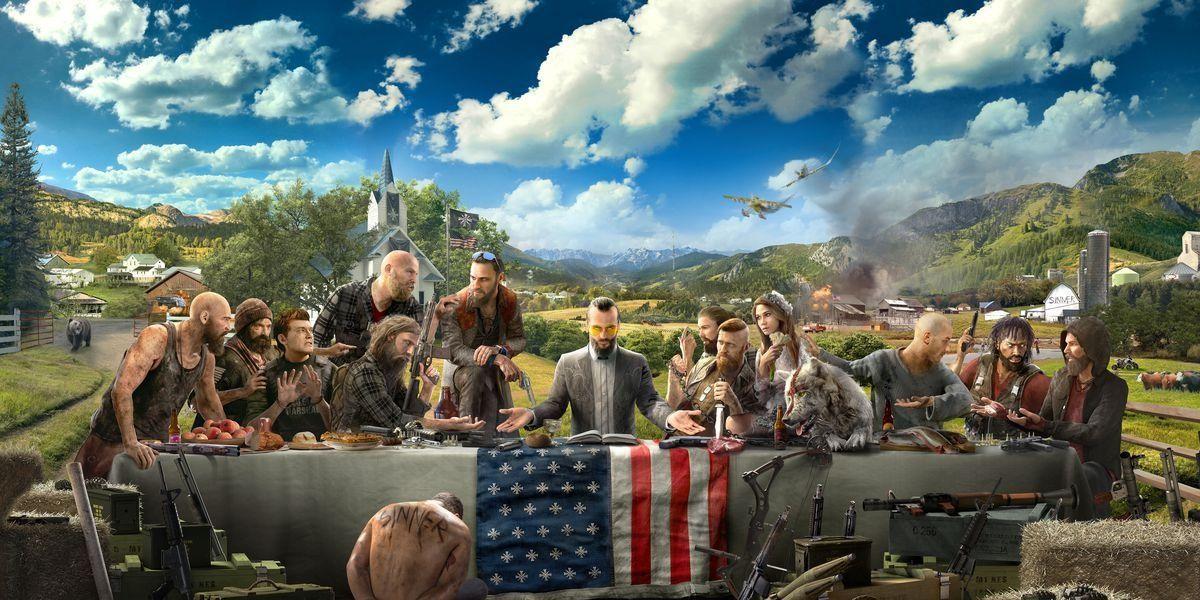 Arte da capa de Far Cry 5