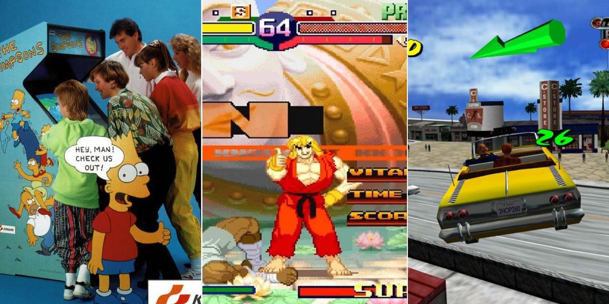 Os melhores jogos de arcade dos anos 90
