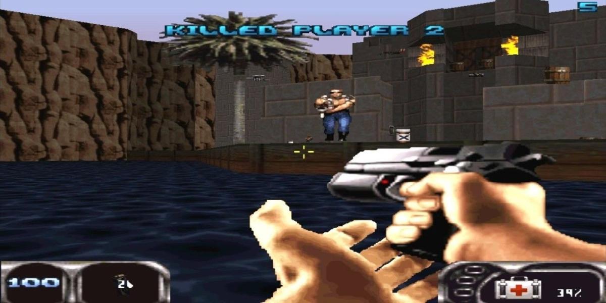 Captura de tela de Duke Nukem 64