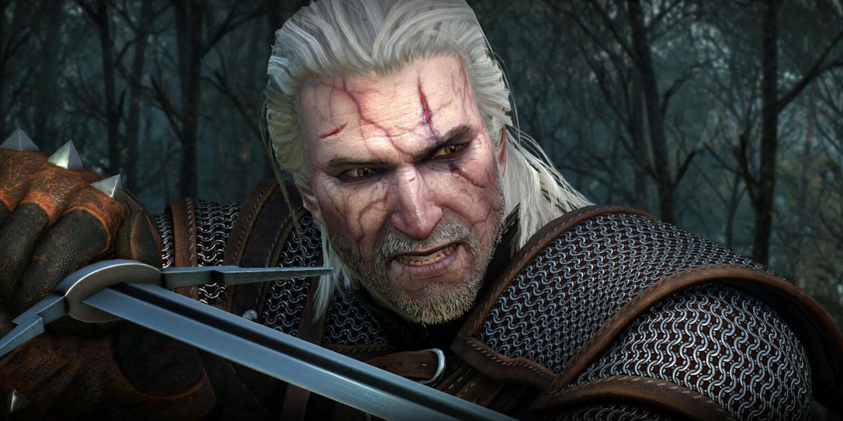 Geralt se prepara para o combate
