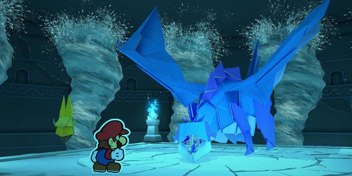 Paper Mario: The Origami King Water Velumental