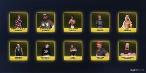 Os melhores lutadores da ECW no WWE 2K23
