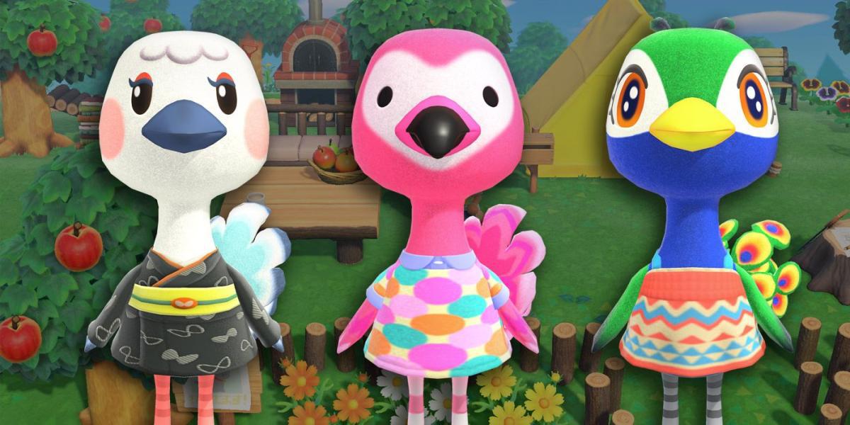 Os melhores personagens de avestruzes em Animal Crossing: New Horizons