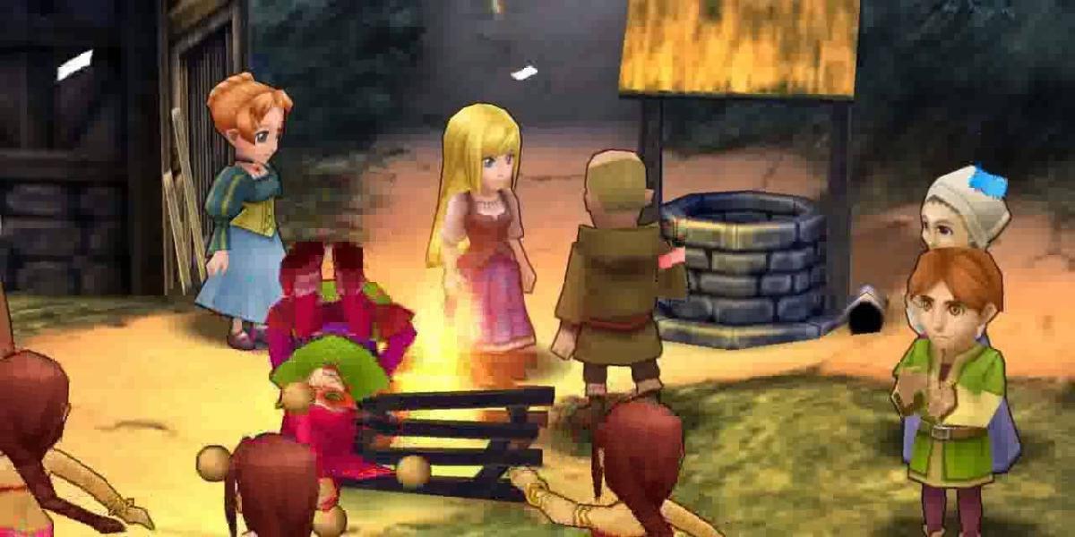 SRPG PSP Jeanne D'Arc Camp Fire Party Meeting