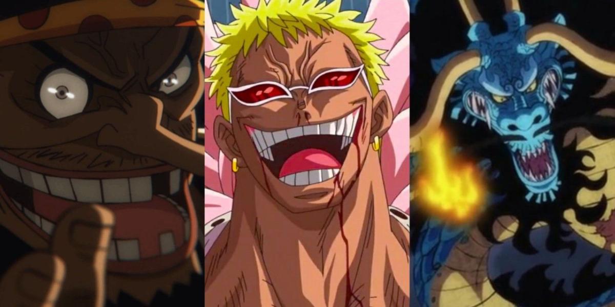 Os melhores vilões de One Piece!