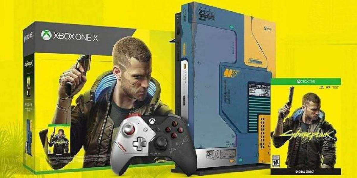 Os proprietários do Xbox One X de edição limitada do Cyberpunk 2077 estão recebendo créditos da Microsoft Store