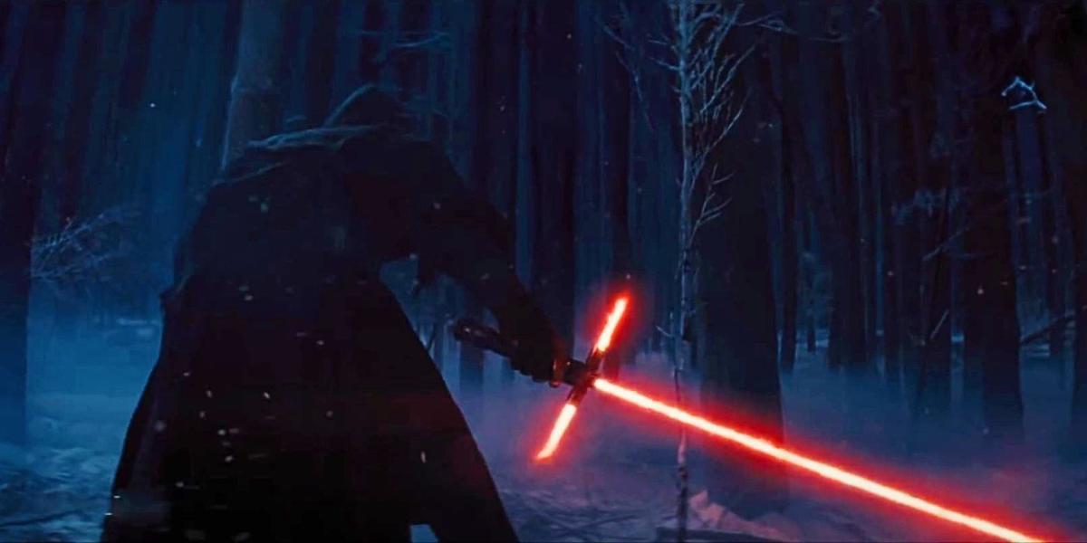 Kylo Ren em Star Wars: O Despertar da Força