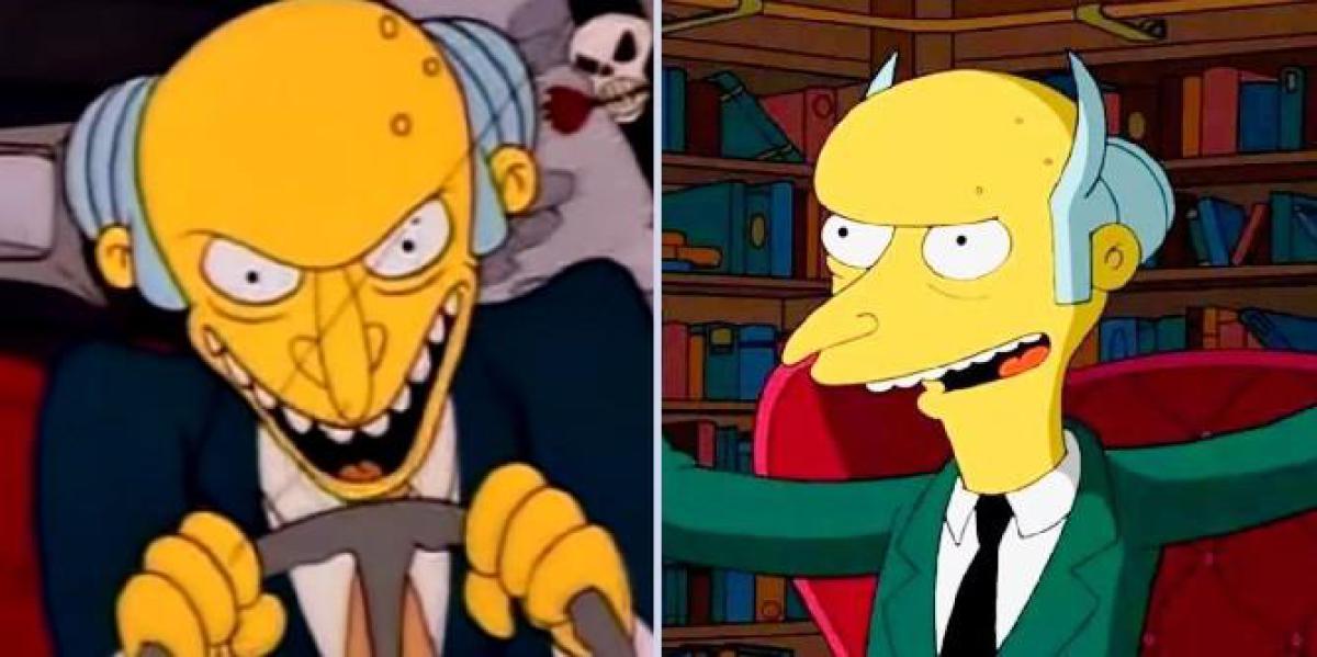 Os Simpsons: As 10 piores coisas que o Sr. Burns já fez