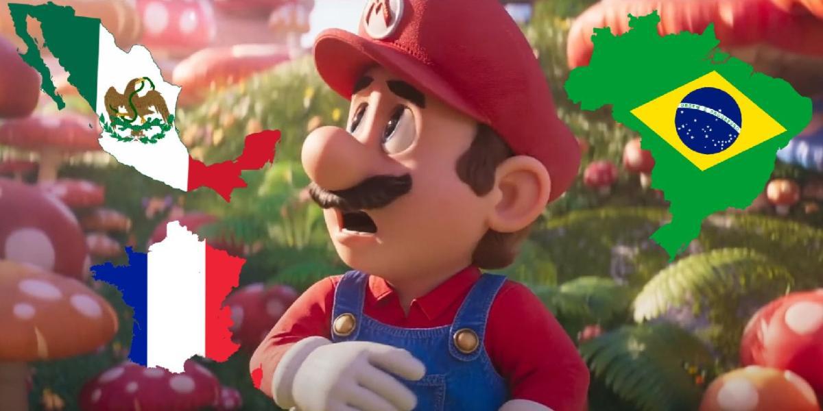 Os trailers estrangeiros do filme Super Mario Bros. mostram que Chris Pratt está perdendo o alvo