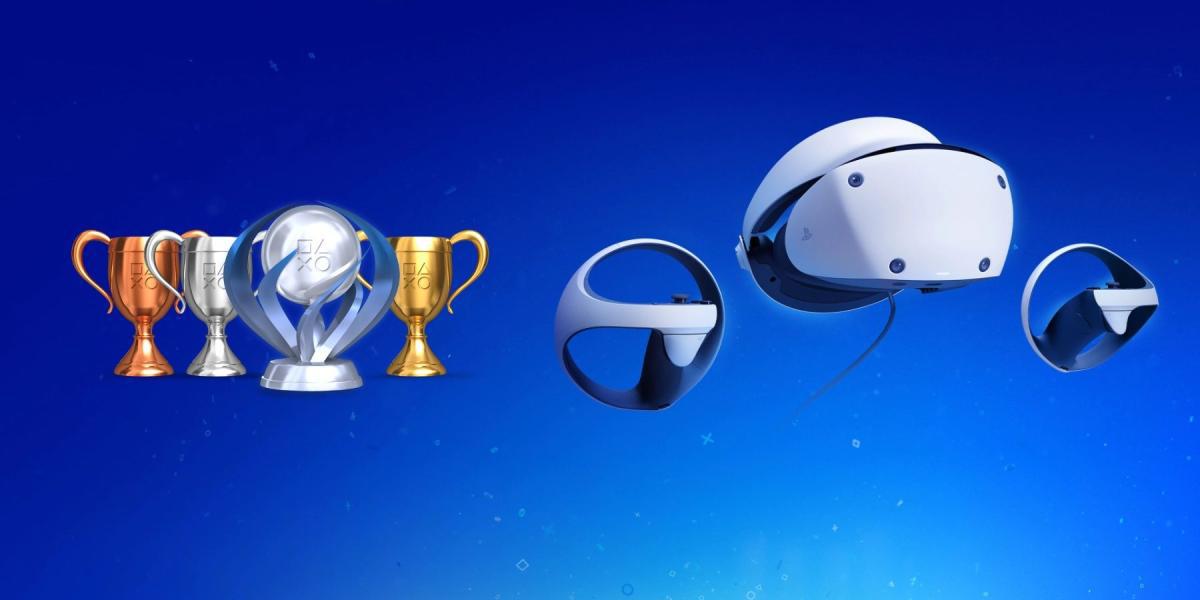 Os troféus do PlayStation VR2 estão aparecendo online