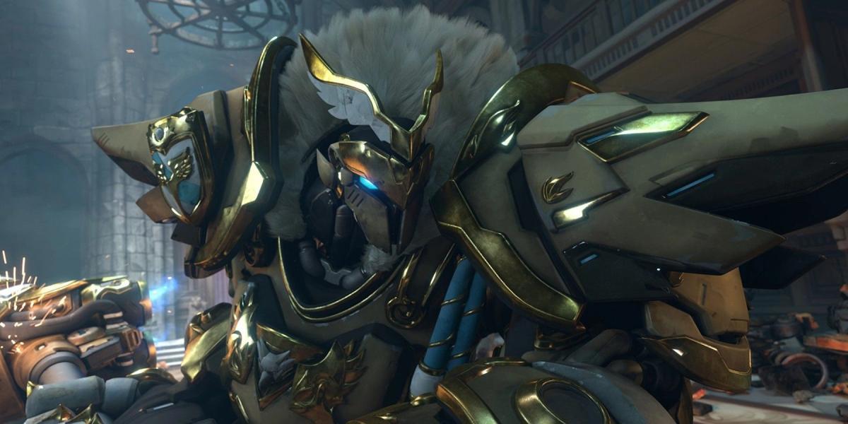 Overwatch 2 Clipe Mostra Reinhardt Go on Charge Kill Spree em Battle for Olympus