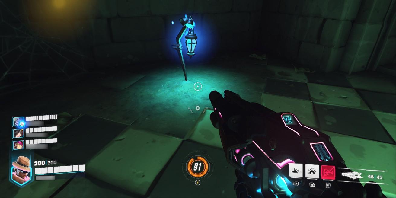 Overwatch 2: Como se agachar na lanterna enquanto o fantasma está ativo (Lanterna acesa)
