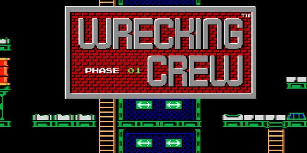 Tela de título Wrecking Crew