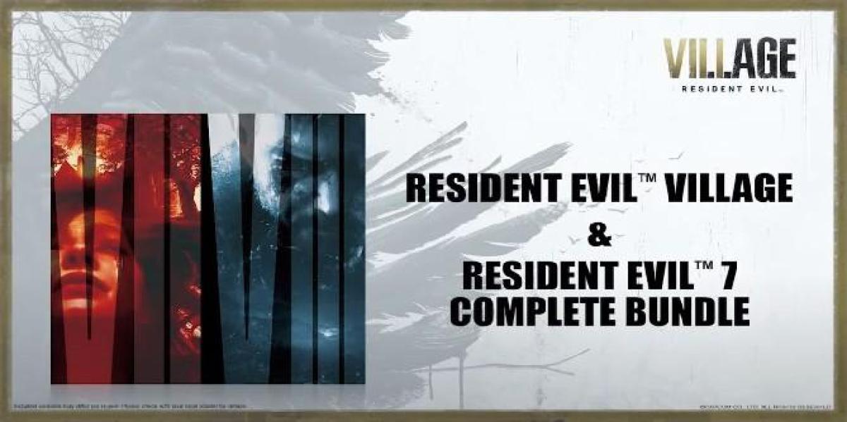 Pacote Resident Evil inclui Biohazard e Village