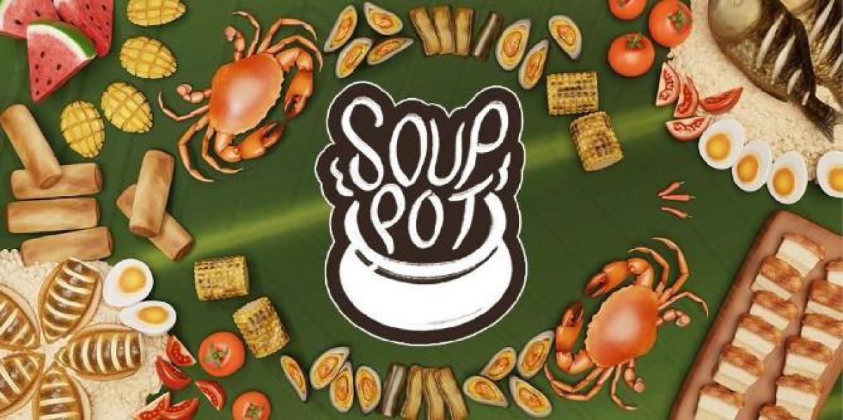Panela de sopa de jogo de culinária caótica revelada