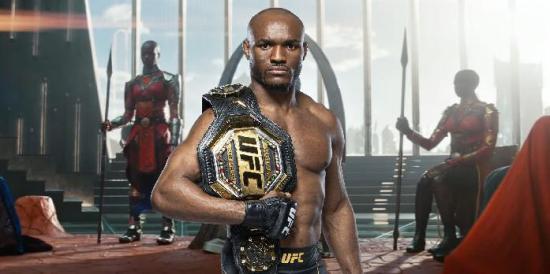 Pantera Negra: Wakanda Forever escala o campeão do UFC Kamaru Usman