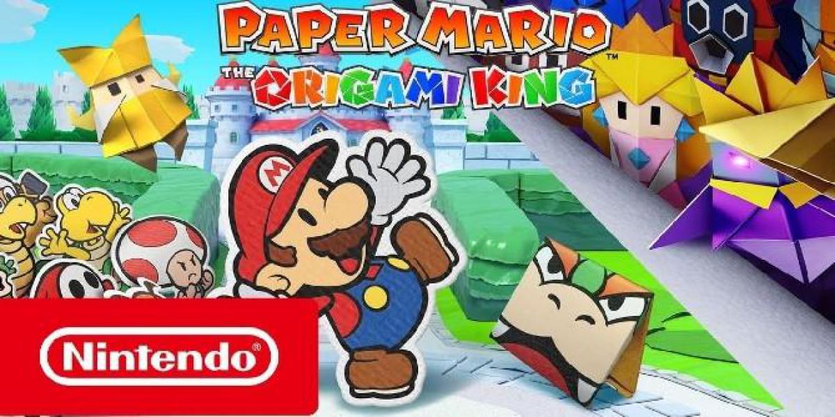 Paper Mario: The Origami King não tem pontos de experiência