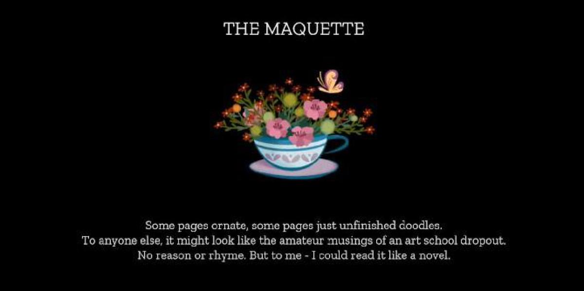 Passo a passo de Maquette: The Maquette Chapter