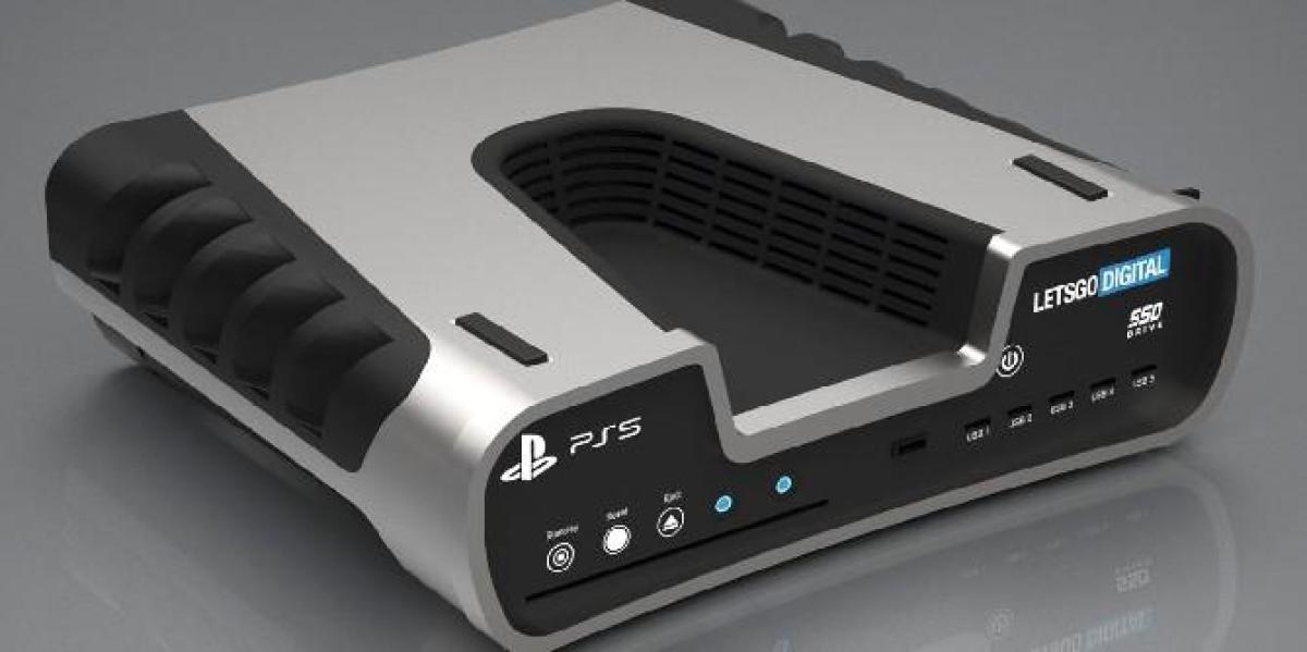 Patente da Sony revela mais de perto o design estranho do PS5 Dev Kit