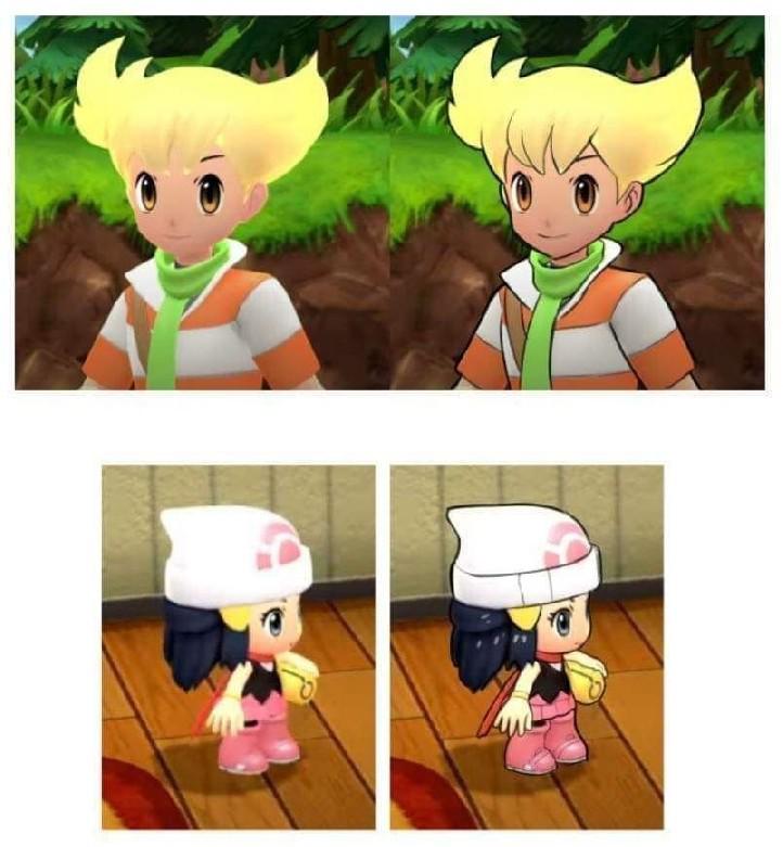 Pequeno Pokemon Brilliant Diamond e Shining Pearl Change tornam os gráficos muito melhores