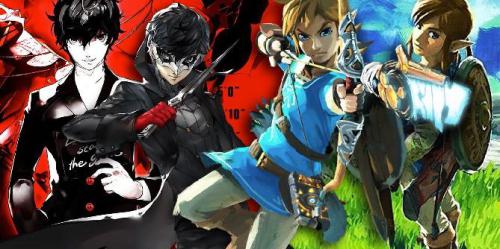 Persona 5 e Zelda: Breath of the Wild têm semelhança estranha