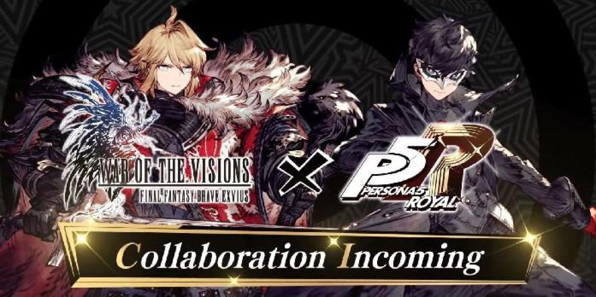 Persona 5 está cruzando com Final Fantasy Brave Exvius