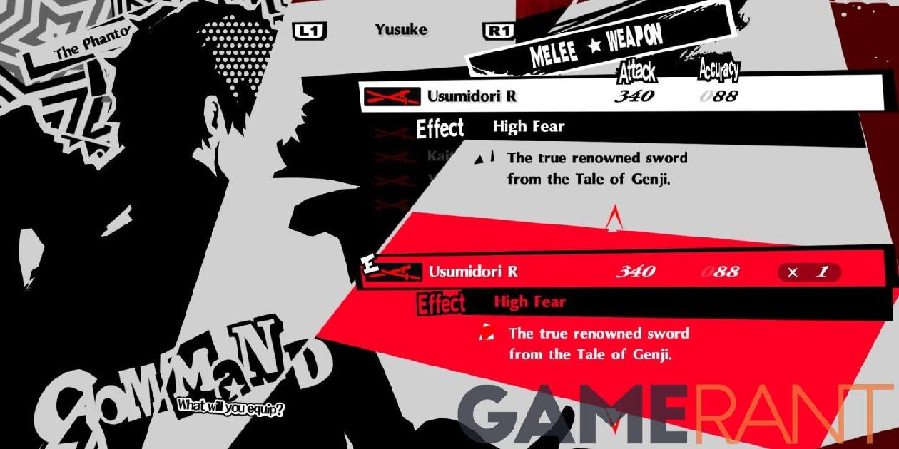 Persona 5 Royal: Melhor equipamento para Yusuke, AKA Foxz