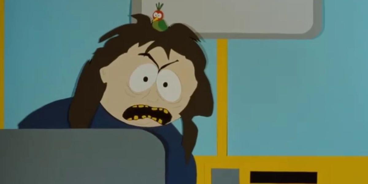 Sra. Crabtree de South Park escrita matou personagens aposentados